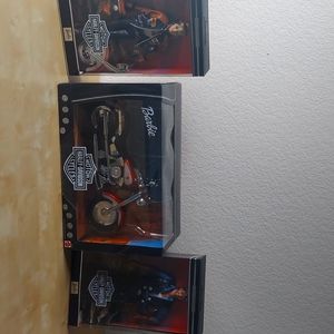 1999 Harley Davidson Barbie set